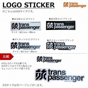 trans passengerステッカー ロゴXXS